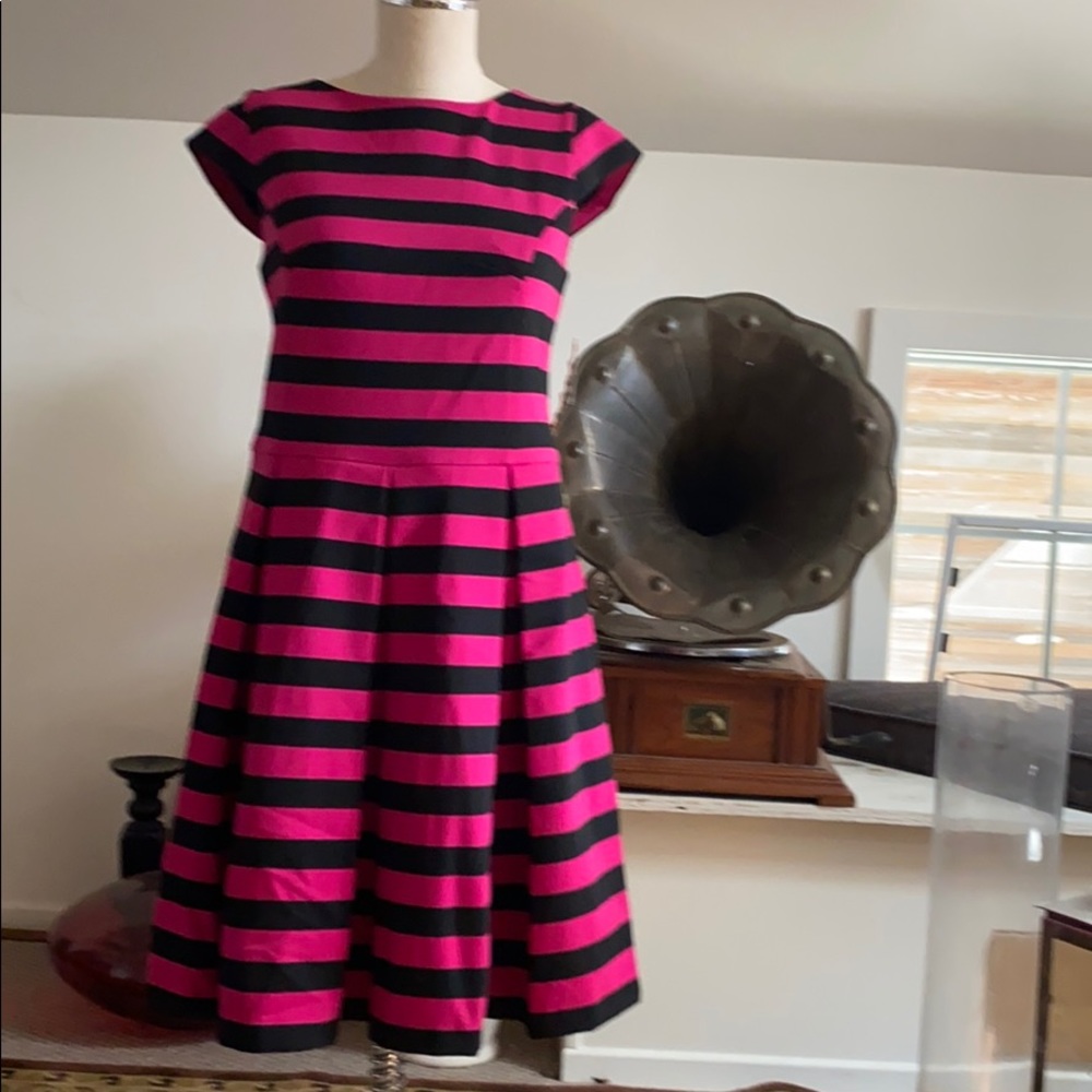 INC stripped dress